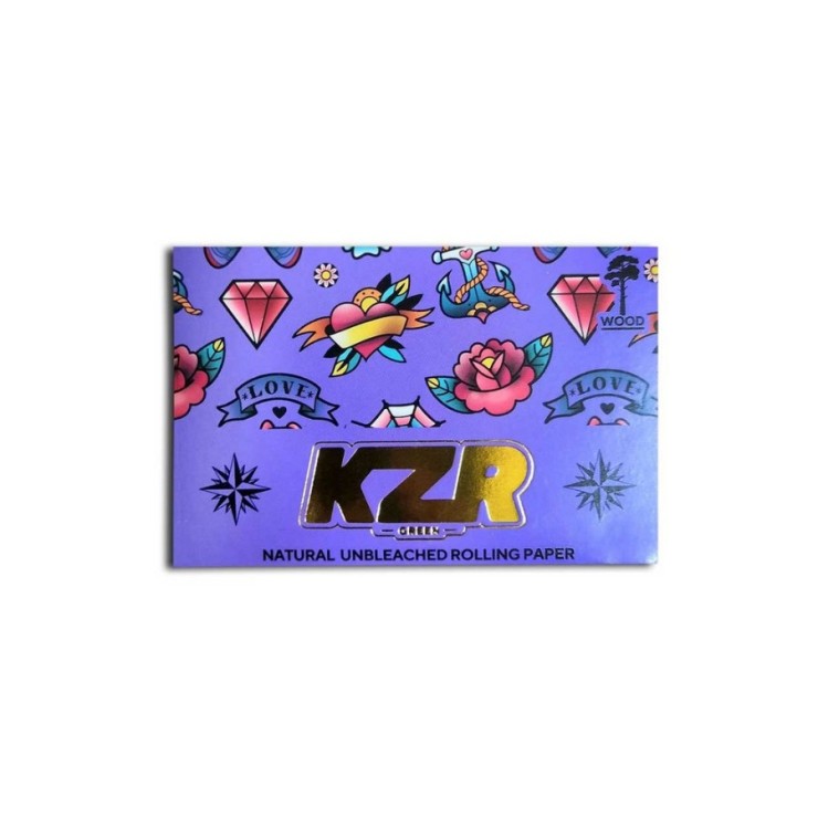 Бумажки | KZR - Tattoo Lilac + tips 1¼ (40 шт)