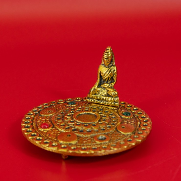 Подставка | Золотой Будда - для благовоний.