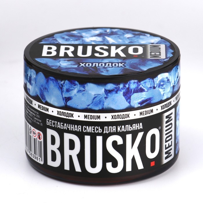 Бестабачная смесь для кальяна | Brusko - Холодок (medium) 50 гр.