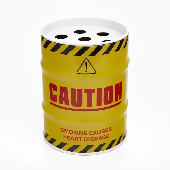 Пепельница | Caution - бездымная.